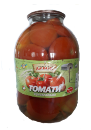 Томати консервовані ЗОЛОТИЙ АМБАР, 3000г